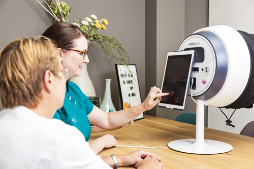 Huidanalyse met de Observ 520 Huidanalyse met de Observ 520